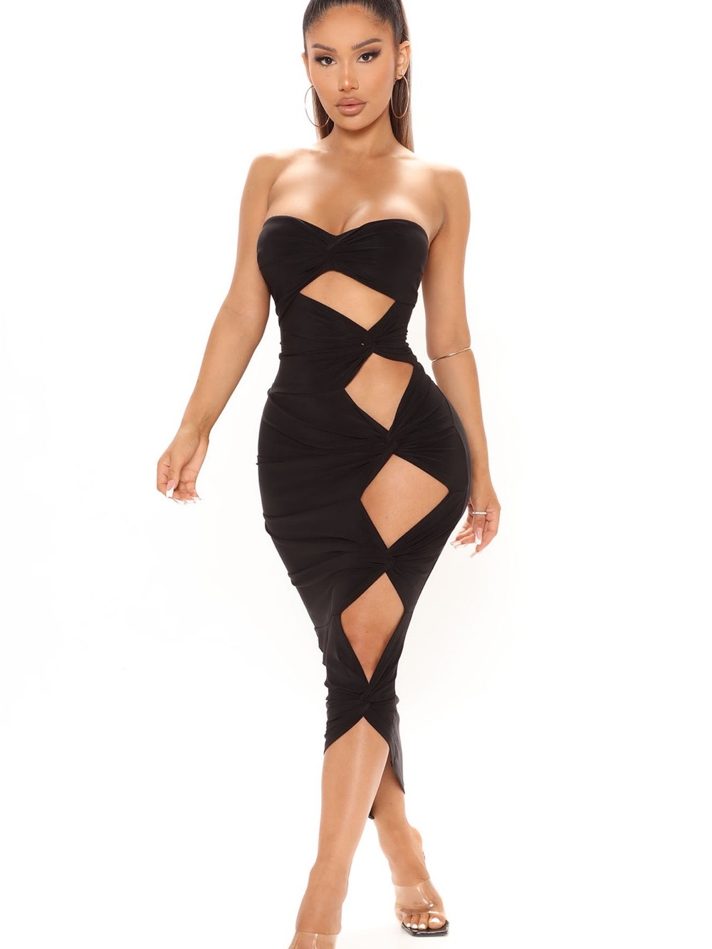 Fashion Nova Going Crazy For You Midi Dress